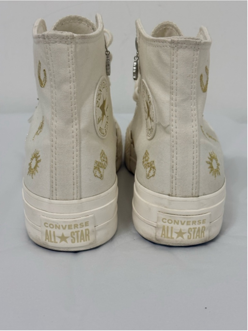 Converse Chuck Taylor All Star Lift Platform Luck Charms Hi Sneakers Sz 8 EUC - Picture 4 of 14